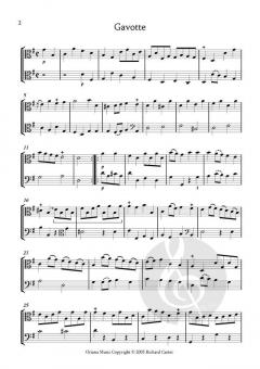 10 leichte Duette aus op. 66 von Joseph Bodin de Boismortier 