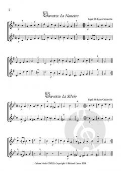 Französische Duette für zwei Diskantgamben Band 2 