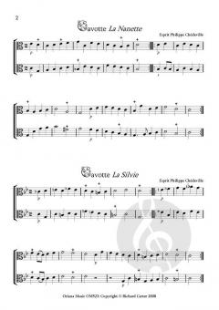 Französische Duette für zwei Altgamben Band 2 