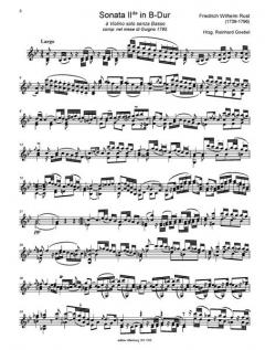 2 Sonate à Violino Solo senza Basso von Friedrich Wilhelm Rust im Alle Noten Shop kaufen