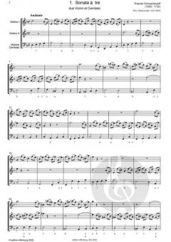 2 Triosonaten von Theodor Schwartzkopff 