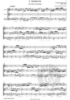 2 Triosonaten von Theodor Schwartzkopff 