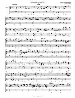 Hortulus Chelicus - Wohl-gepflantzter Violinischer Lust-Garten' 4 von Johann Jakob Walther im Alle Noten Shop kaufen