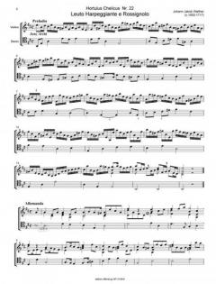 Hortulus Chelicus - Wohl-gepflantzter Violinischer Lust-Garten' 6 von Johann Jakob Walther im Alle Noten Shop kaufen