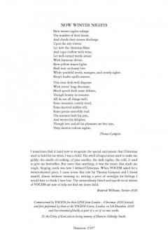 Now winter nights von Roderick Williams 