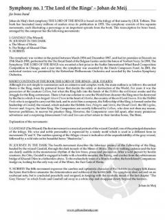 Gandalf the Wizard von Johan de Meij 