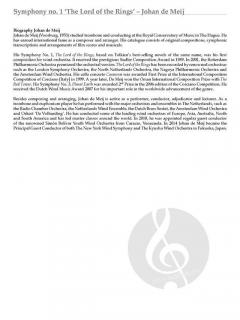 Gandalf the Wizard von Johan de Meij 