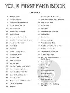 Your First Fake Book 