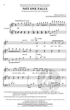 Not One Falls von Heather Sorenson 