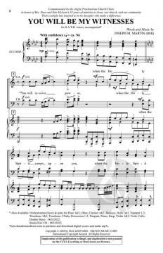 You Will Be My Witnesses von Joseph M. Martin 