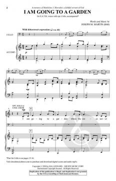 I Am Going to a Garden von Joseph M. Martin 