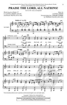 Praise the Lord, All Nations! von Lloyd Larson 