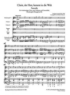 Christ, der Herr, kommt in die Welt von Jiri Ignaz Linek 
