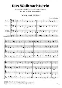 Das Weihnachtstrio von Norbert Feibel 