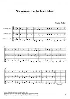 Das Weihnachtstrio von Norbert Feibel 