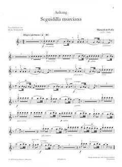 Suite Populaire Espagnole von Manuel DeFalla 