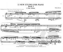 12 New Etudes von William Bolcom für Klavier im Alle Noten Shop kaufen