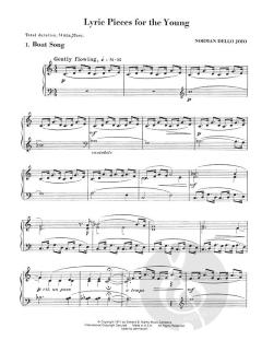 Lyric Pieces For The Young For Piano von Norman Dello Joio 