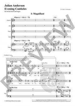 Evening Canticles von Julian Anderson (Download) 