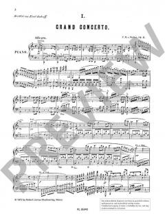Konzert Nr. 1 op. 11 von Carl Maria von Weber (Download) 