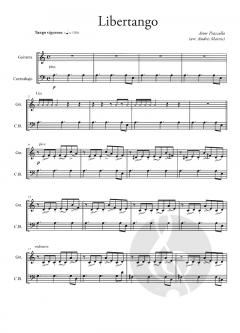 Libertango für Kontrabass und Gitarre von Astor Piazzolla 