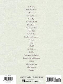 Lennon & McCartney Piano Solos von The Beatles 