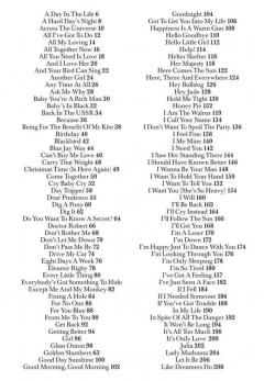 Beatles Complete Chord Songbook 