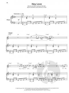 Note-For-Note Keyboard Transcriptions von Stevie Wonder 