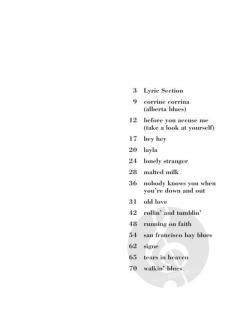 Eric Clapton from the Album Eric Clapton Unplugged 