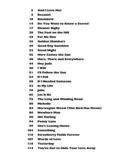 Ballads von The Beatles 