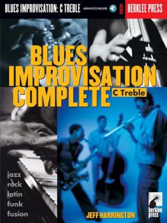 Blues Improvisation Complete C Treble von Jeff Harrington 