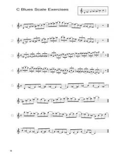 Blues Improvisation Complete C Treble von Jeff Harrington 