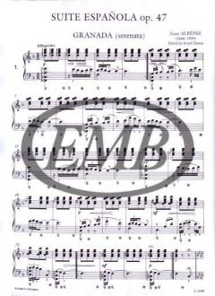 Suite Espagnola von Isaac Albéniz 
