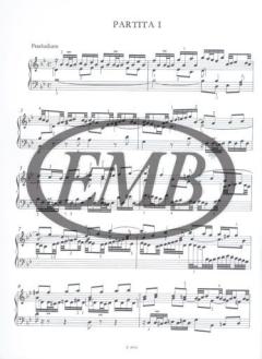 Six Partitas For Harpsichord (J.S. Bach) 