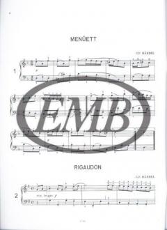 Easy Piano Pieces von Johann Sebastian Bach 