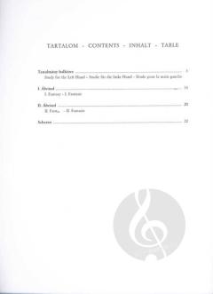 Four Pieces for Piano von Béla Bartók 