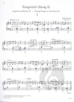 Young People At The Piano 2 von Béla Bartók 