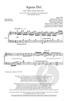 Agnus Dei with How Great Thou Art von Michael W. Smith 
