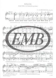 Sonate D-Dur op.28 von Ludwig van Beethoven 