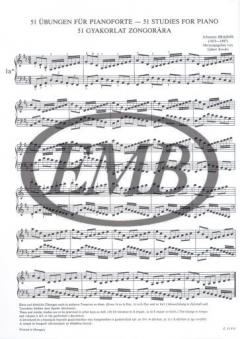 51 Studies von Johannes Brahms 
