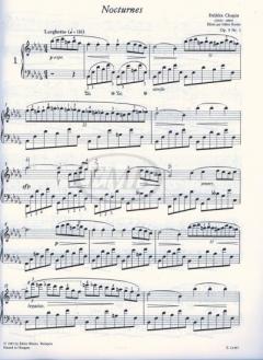 Nocturnes von Frédéric Chopin 