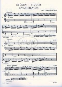 Easy Technical Exercises von Carl Czerny 