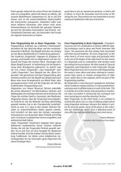 Basic Fingerstyle Collection von Franco Morone 