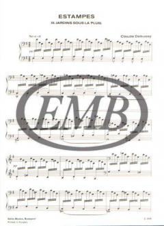 Estampes 3 von Claude Debussy 