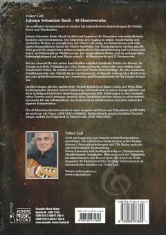 40 Masterworks - Noten und Tabulaturen von Johann Sebastian Bach 