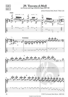 40 Masterworks - Noten und Tabulaturen von Johann Sebastian Bach 