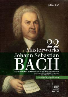 40 Masterworks - Noten von Johann Sebastian Bach 