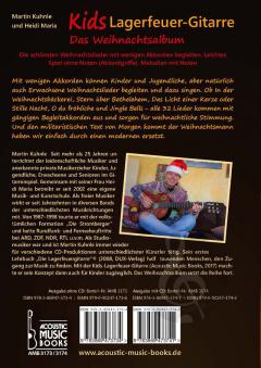 Kuhnle,M. - KIDS Lagerfeuer-Gitarre Weihnachtsalbum mit CD von Martin Kuhnle 