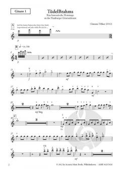 Westermeier, Hans - 10 Modern Studies for Guitar von Hans Westermeier 