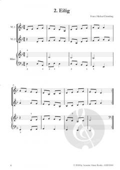 Saitenspiel. Bd. 2. 10 Violinduos m. leichter Klavierbegl. von Franz-Michael Deimling im Alle Noten Shop kaufen